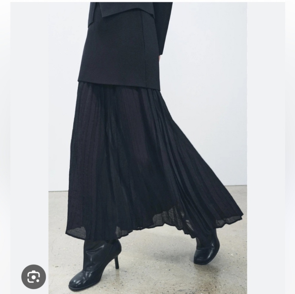 Zara Black Maxi Skirt
